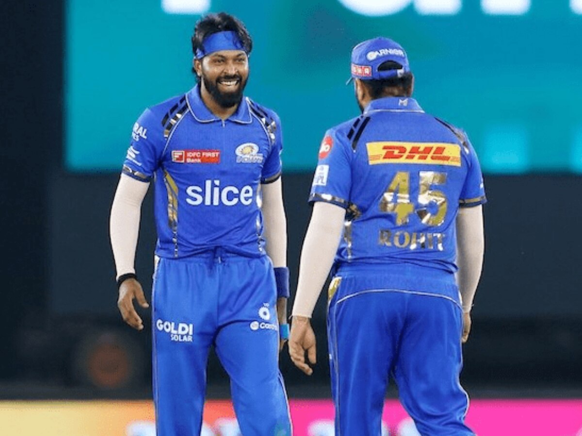 MI vs KKR : मुंबई इंडियन्सला रोहित शर्माची गरज उरली नाही का? वानखेडेवर पांड्याची 'चालाख खेळी' title=