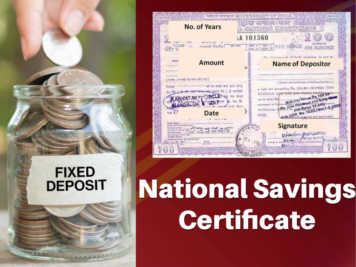 FD VS NSC Post Office Fixed Deposit Or National Saving scheme Investment Return Personal Finance Marathi News