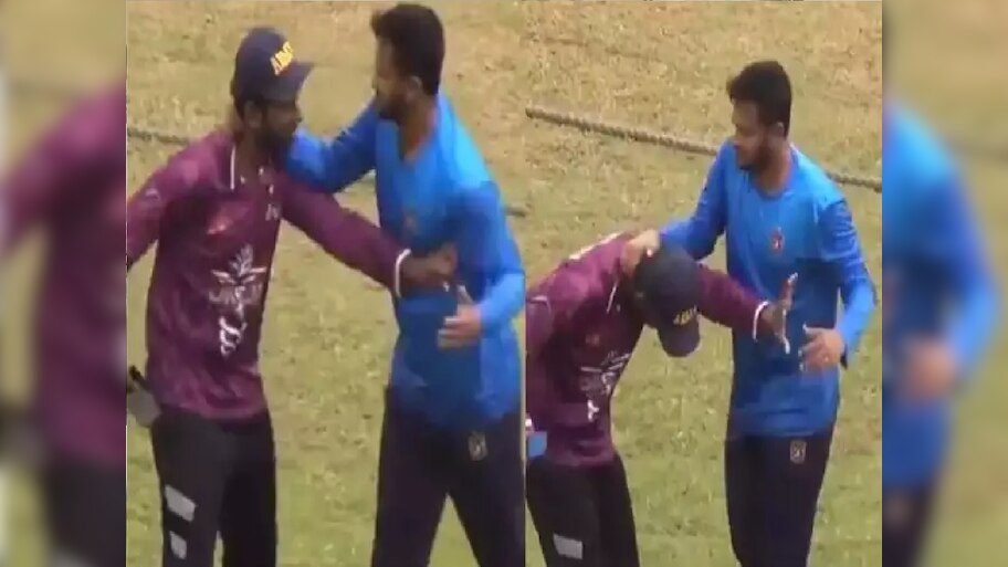 शाकिब अल हसनने ओलांडली मर्यादा, चाहत्यावर उचलला हात... Video व्हायरल