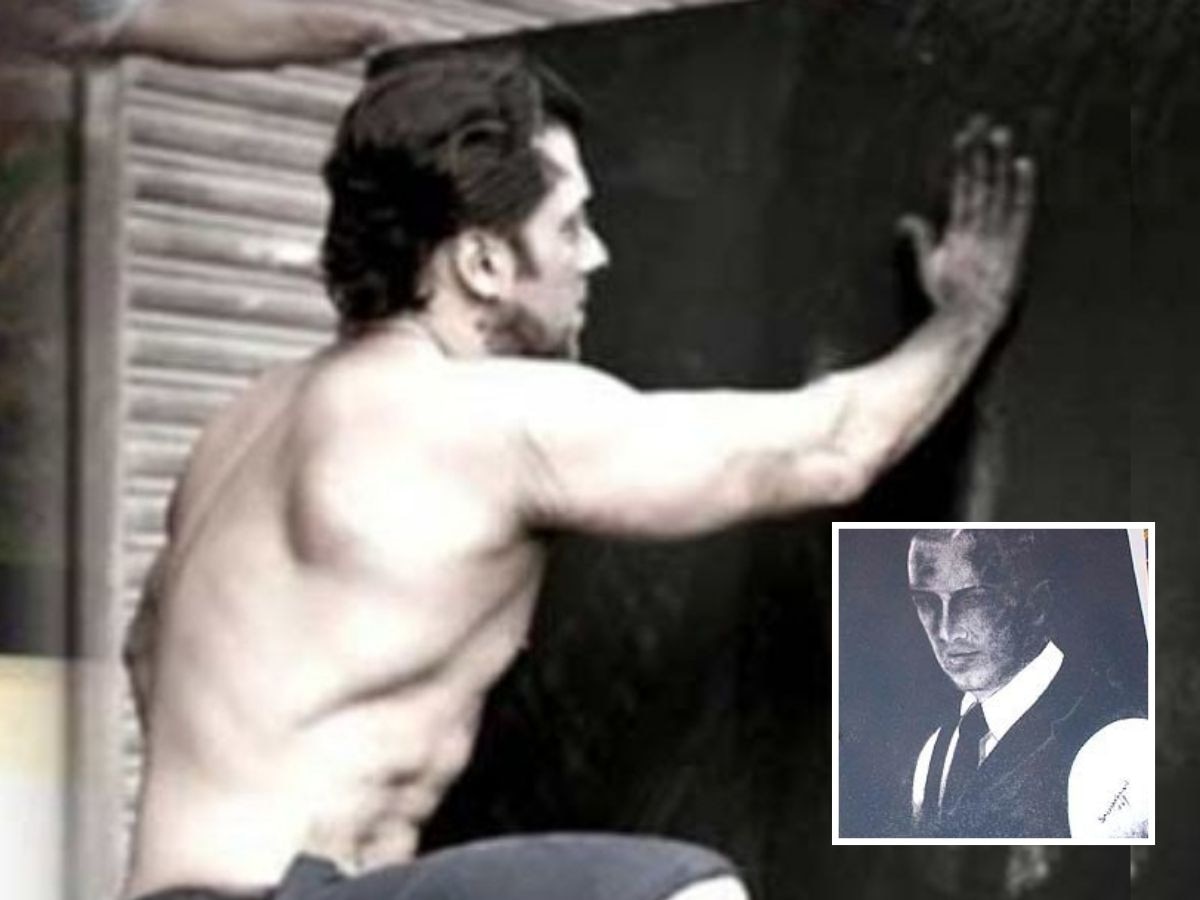 सलमानच्या चित्रकलेपुढं सगळं फिकं! आमिर खानची 'गजनी' Painting पाहिली का? title=