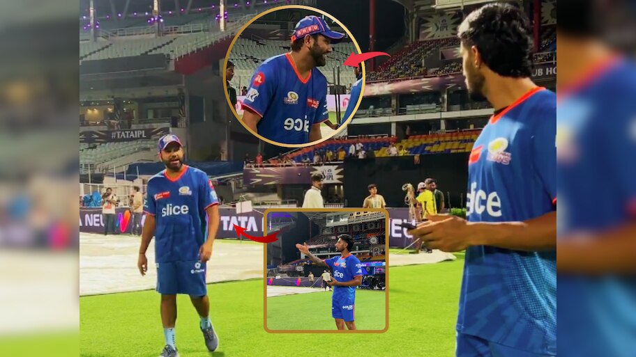 Rohit Sharma : गार्डन में घुमने आया क्या? शर्माने वर्माला झापलं, पण ...