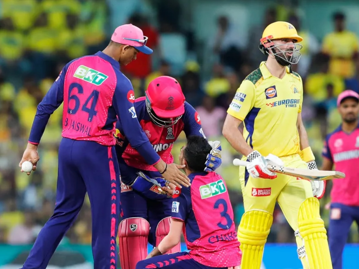 CSK vs RR : चेन्नईकडून पराभव, 16 अंक असूनही प्लेऑफमध्ये पोहोचणार नाही राजस्थान? title=