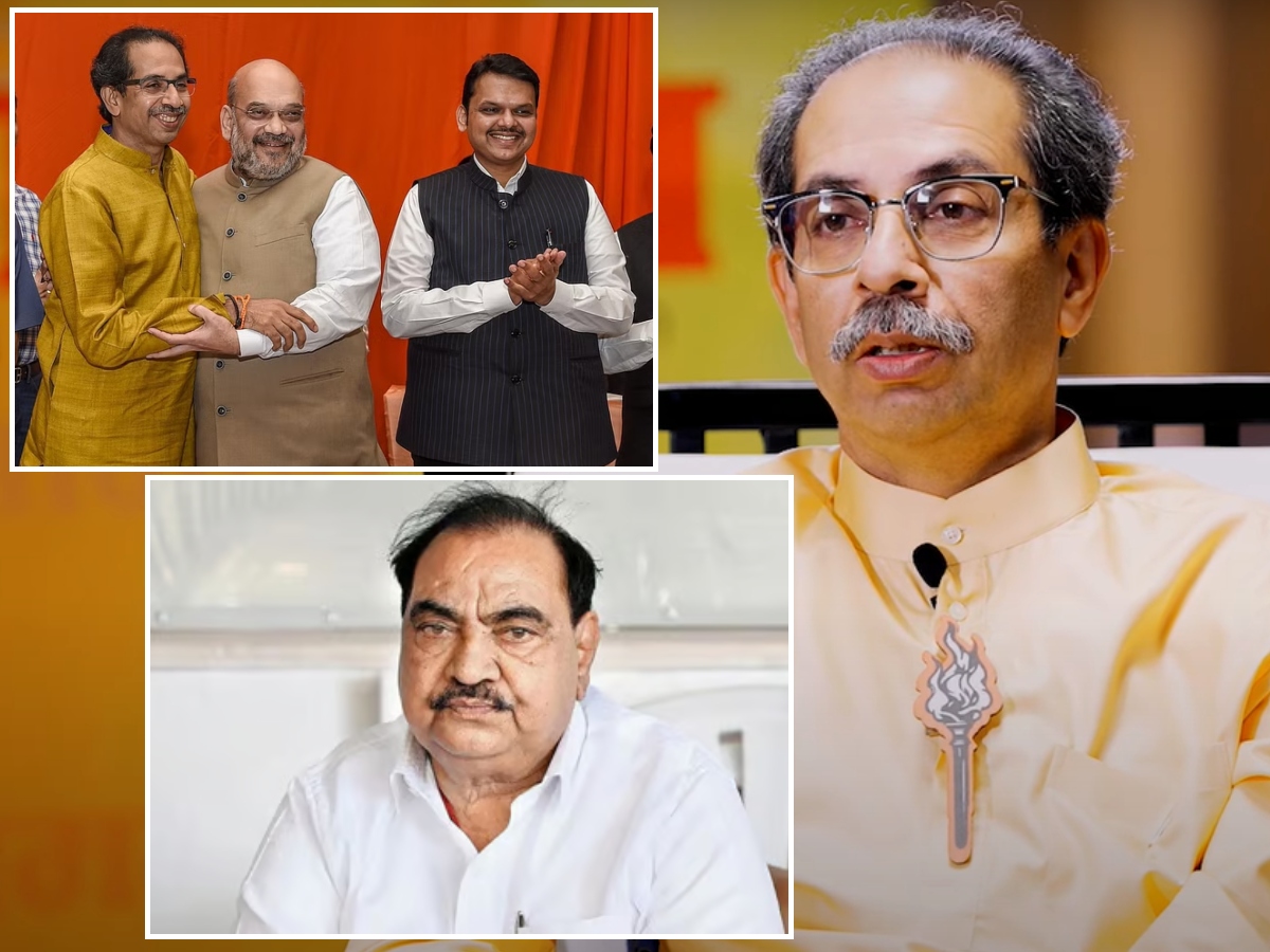 तुळजाभवानीचे दर्शन, खडसेंचा 'तो' फोन अन् युती तोडल्याचा निरोप, उद्धव ठाकरेंनी सांगितला संपूर्ण घटनाक्रम तुळजाभवानीचे दर्शन, खडसेंचा 'तो' फोन अन् युती तोडल्याचा निरोप, उद्धव ठाकरेंनी सांगितला संपूर्ण घटनाक्रम