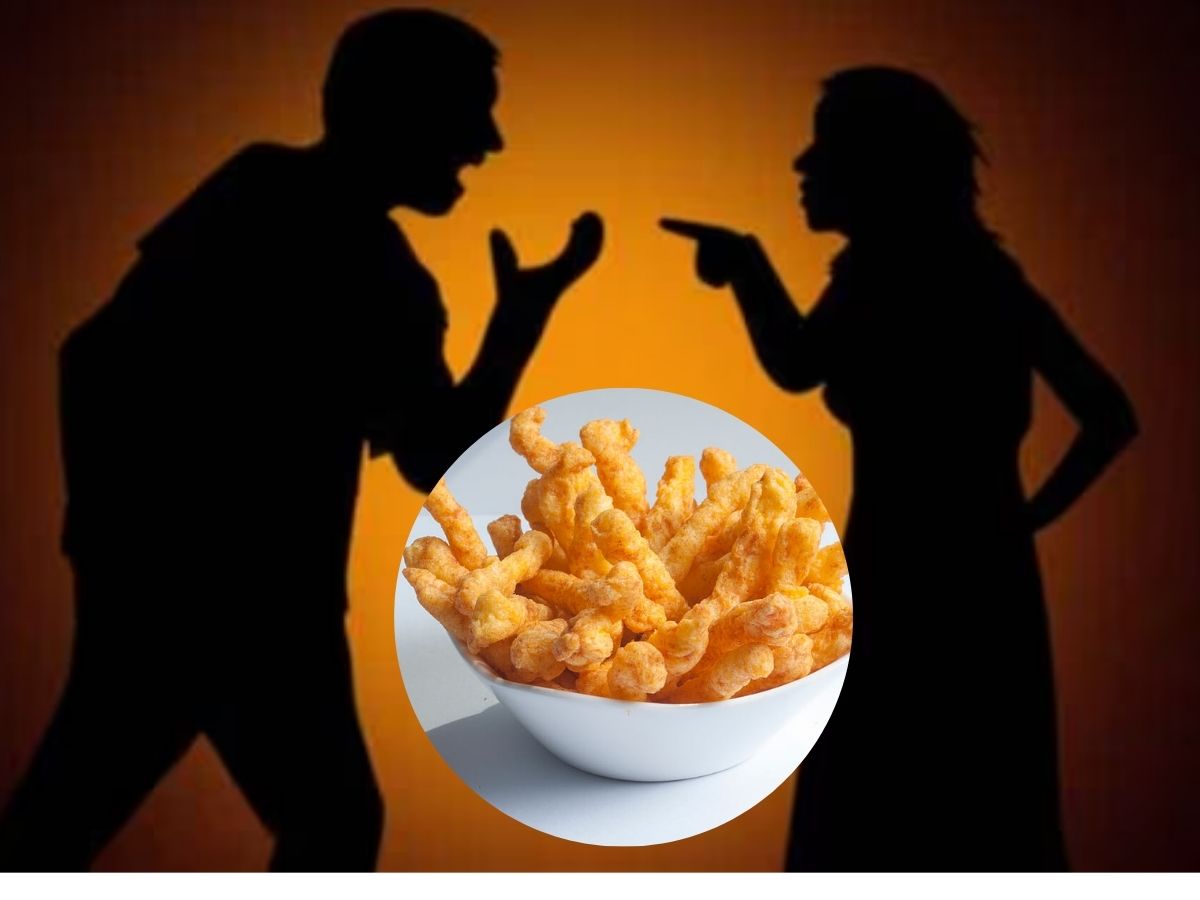 कुरकुरे को लेकर पत्नी-पत्नी के बीच हुई लड़ाई, पति को ठुकराकर... there-was-a-fight-between-the-wife-and-wife-over-kurkure-after-rejecting-the-husband