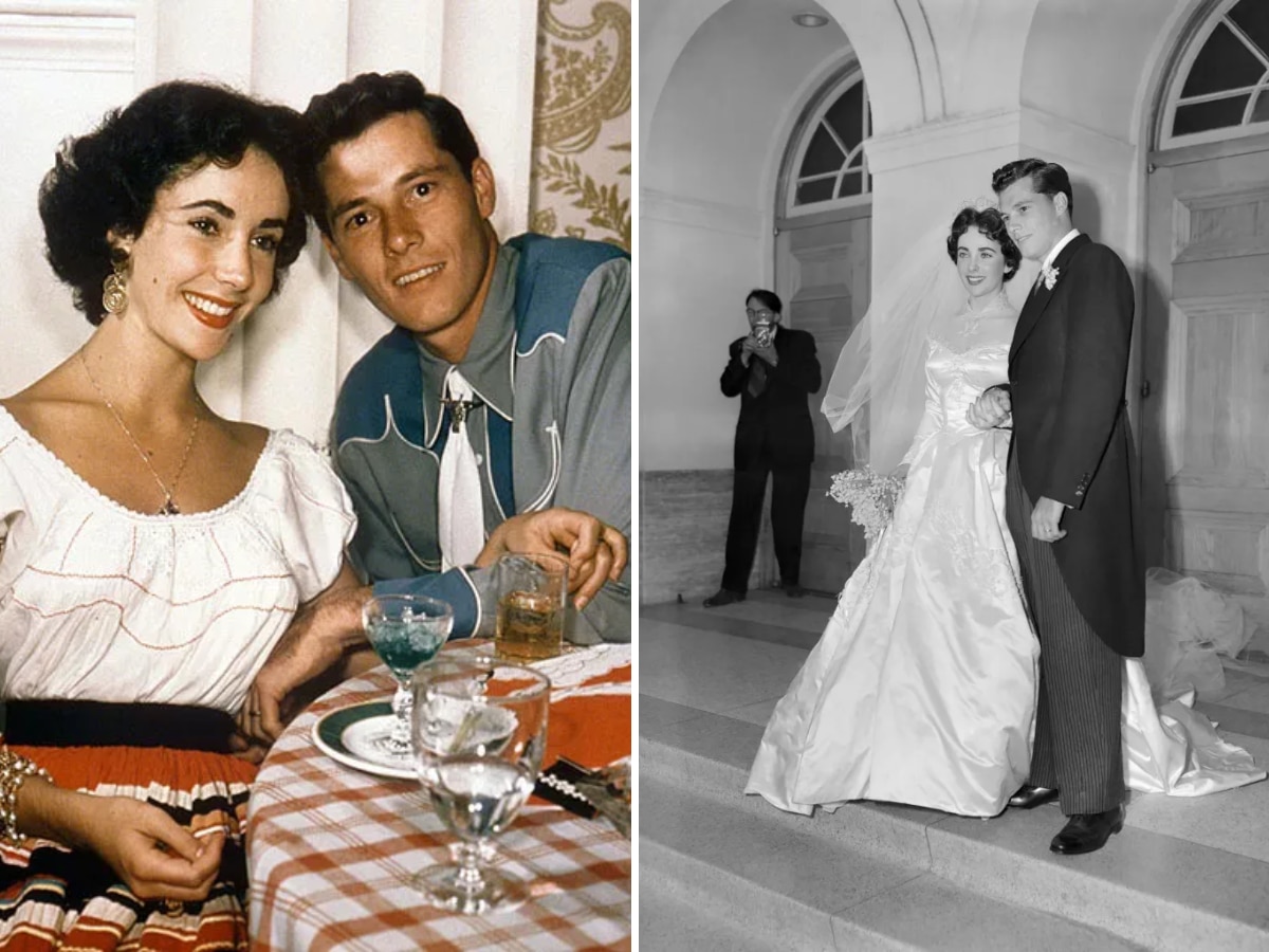 Elizabeth Taylor Married Life