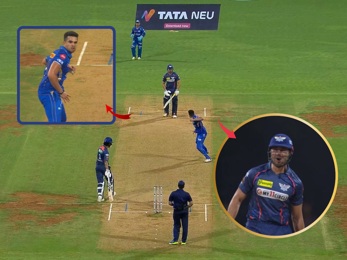 Arjun Tendulkar ने घेतला मार्कस स्टॉयनिसशी पंगा, थेट बॉल उगारला अन्... पाहा Video Arjun Tendulkar ने घेतला मार्कस स्टॉयनिसशी पंगा, थेट बॉल उगारला अन्... पाहा Video