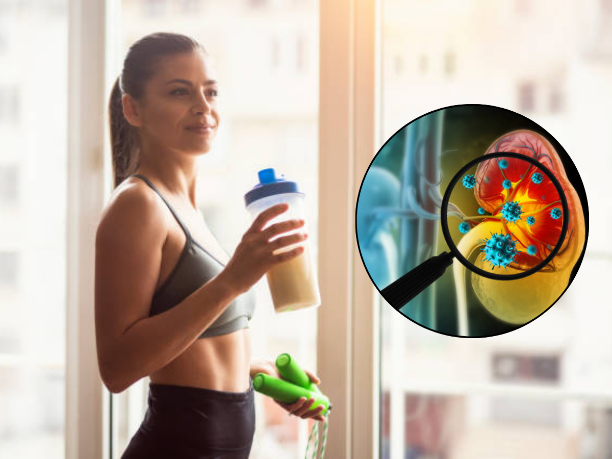 ICMR NIN Dietary Guidelines : Body बनवण्यासाठी अजिबात घेऊ नका 'प्रोटीन सप्लिमेंट'; Kidney होईल डॅमेज ICMR NIN Dietary Guidelines : Body बनवण्यासाठी अजिबात घेऊ नका 'प्रोटीन सप्लिमेंट'; Kidney होईल डॅमेज