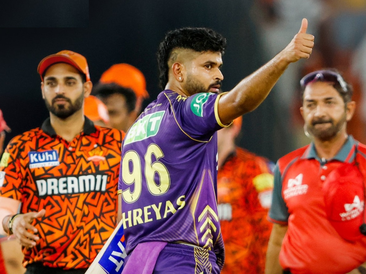 KKR in Final : तगड्या हैदराबादचा पराभव करून केकेआरची फायनलमध्ये धडक, SRH साठी 'पिक्चर अभी बाकी है' title=