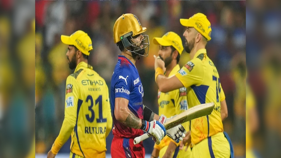 RCB आणि CSK च्या चाहत्यांमध्ये 'दे दणादण', स्टेडिअममधल्या तुफान हाणामारीचा Video व्हायरल