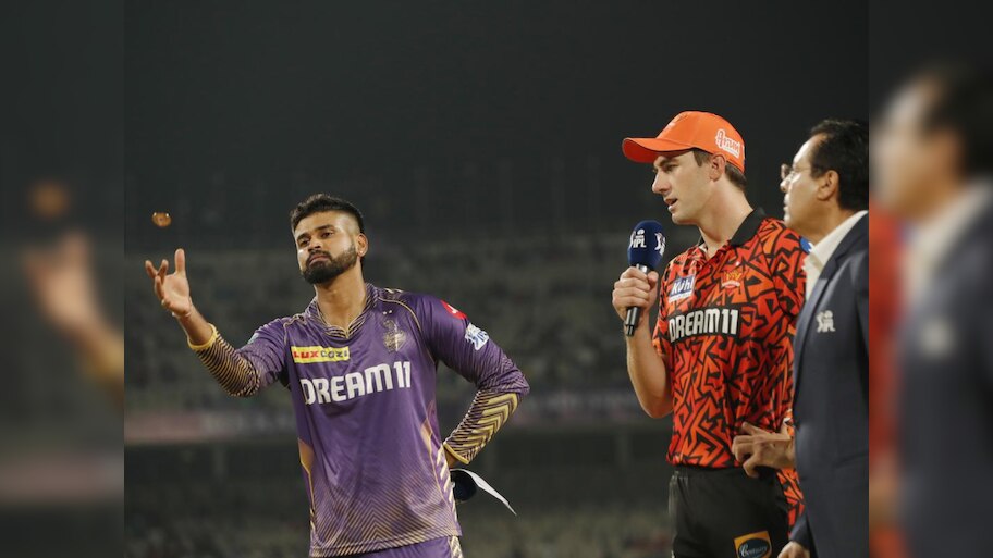 IPL 2024 Final : टॉस जिंकून हैदराबादचा फलंदाजी करण्याचा निर्णय; पाहा दोन्ही संघाची Playing XI