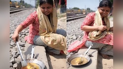 कडक उन्हात तेल तापताच तरुणीने तळले मासे, VIDEO VIRAL होताच नेटकऱ्यांनी अशी पकडली चोरी