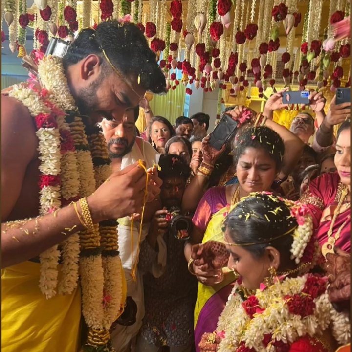 Venkatesh Iyer Wedding Photos Wife Information