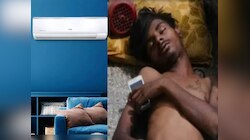 उकाड्याचा असाही फायदा! AC ची गारेगार हवा लागताच चोर गाढ झोपला, सकाळी डोळा उघडला तेव्हा...