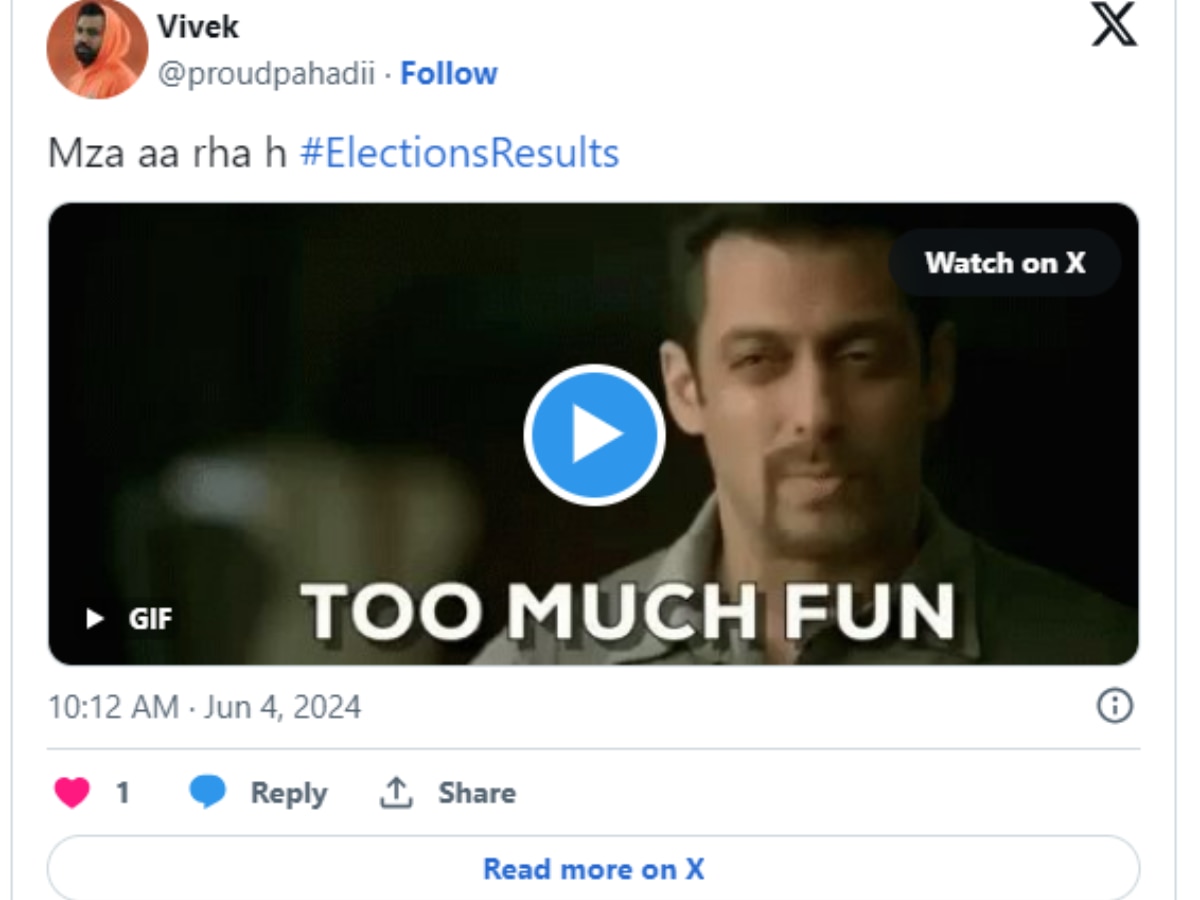 Loksabha Election Results 2024 Memes