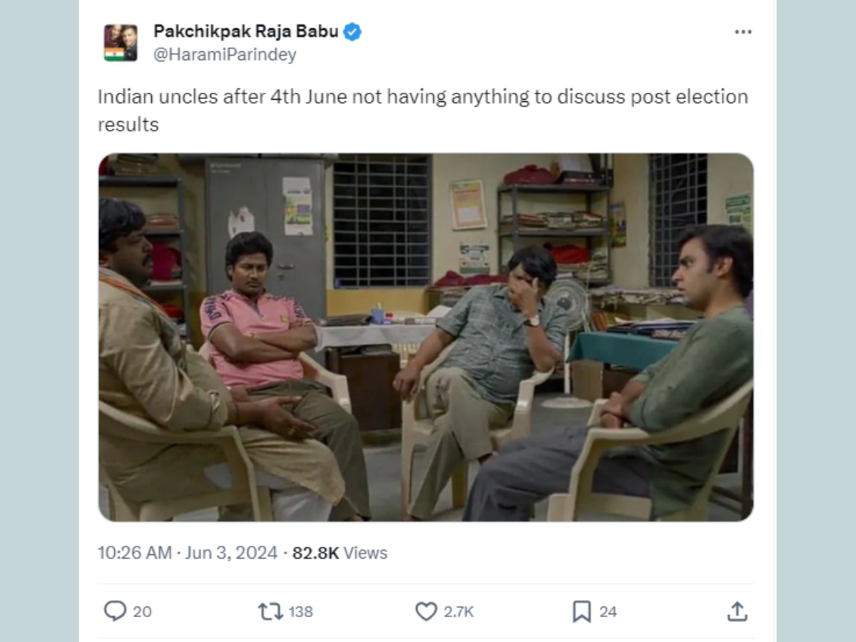 Loksabha Election Results 2024 Memes