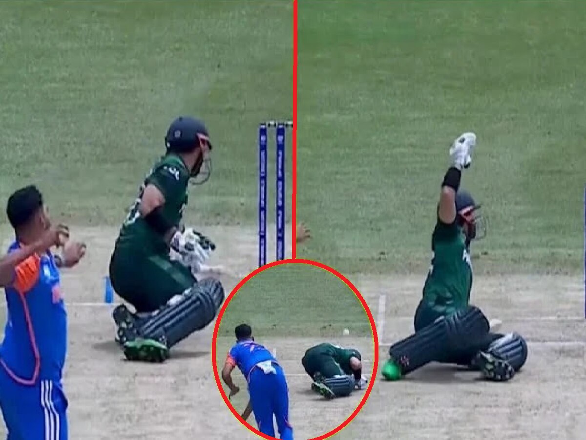 Did Mohammad Siraj deliberately throw the ball to Rizwan What did Sunil