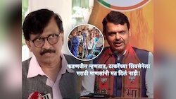 फडणवीसांच्या 'ठाकरेंना मराठी मतं मिळाली नाही'वरुन राऊतांचा टोला; म्हणाले, 'मुंबईत श्रीलंका, इराण..'