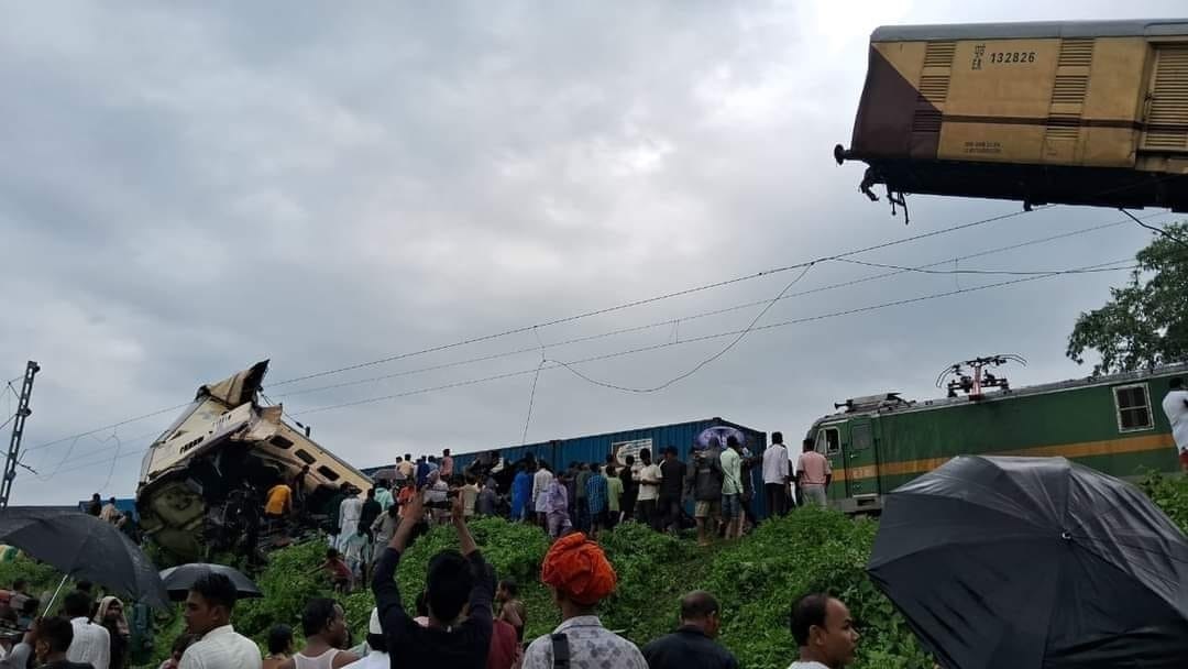 Kanchenjunga Express Accident Photos