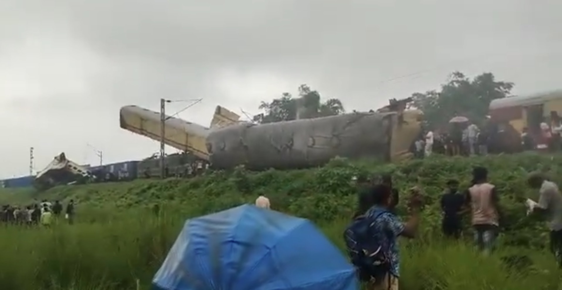 Kanchenjunga Express Accident Photos