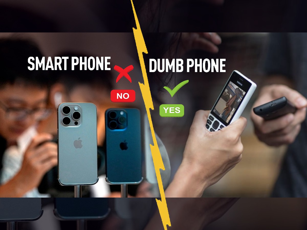 स्मार्टफोनच्या विक्रीत घट; तरुणाईकडून Dumb Phone ची मागणी वाढली; पण डम्ब फोन म्हणजे काय? | smartphones out of trend What is a dumb phone and why are so many young people buying