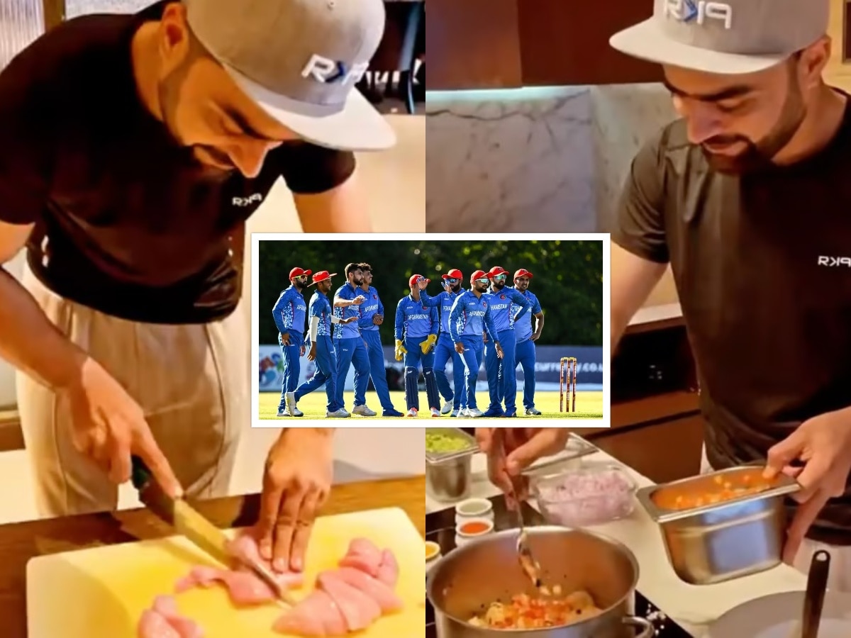 T20 World Cup: हलाल मांस मिळेना; अफगाणिस्तान संघाच्या खेळाडूंवर स्वत: स्वयंपाक करण्याची वेळ title=