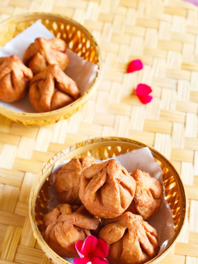 Sankashti Chaturthi Special Fried Modak Recipe in marathi