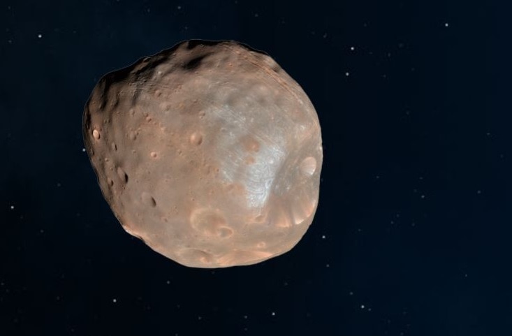 Space Potato Martian Moon Phobos