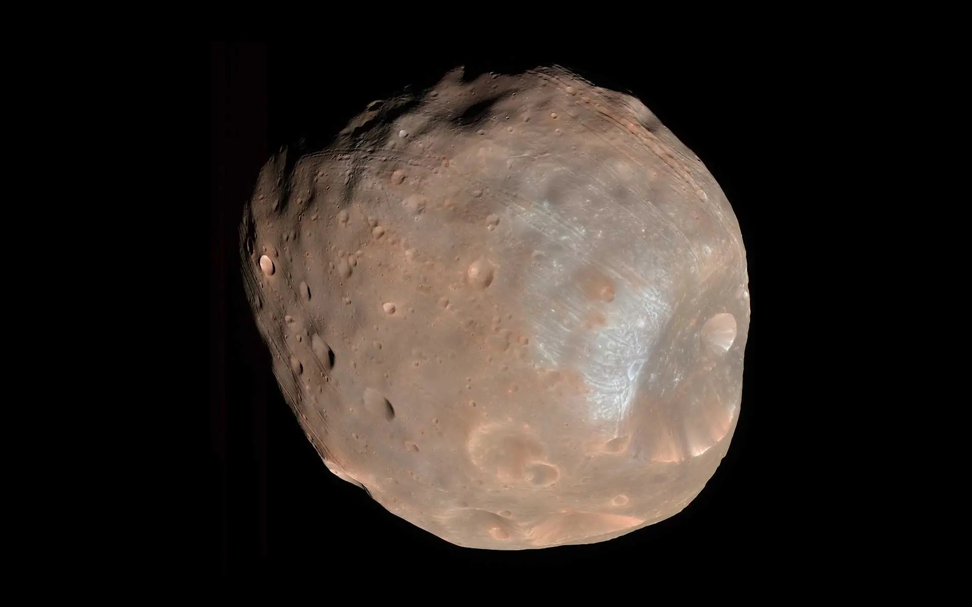 Space Potato Martian Moon Phobos