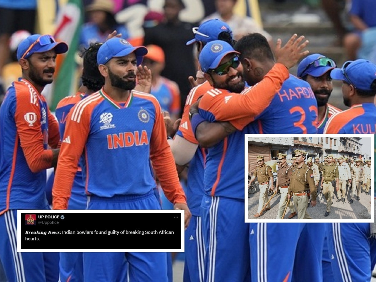 T20 World Cup: उत्तर प्रदेश पोलिसांनी भारतीय संघाला ठरवलं दोषी, नेमकं काय झालं? title=