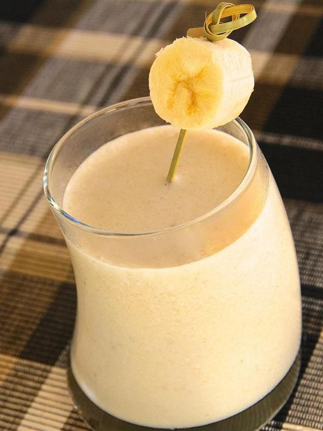 when to drink banana shake for weight gain