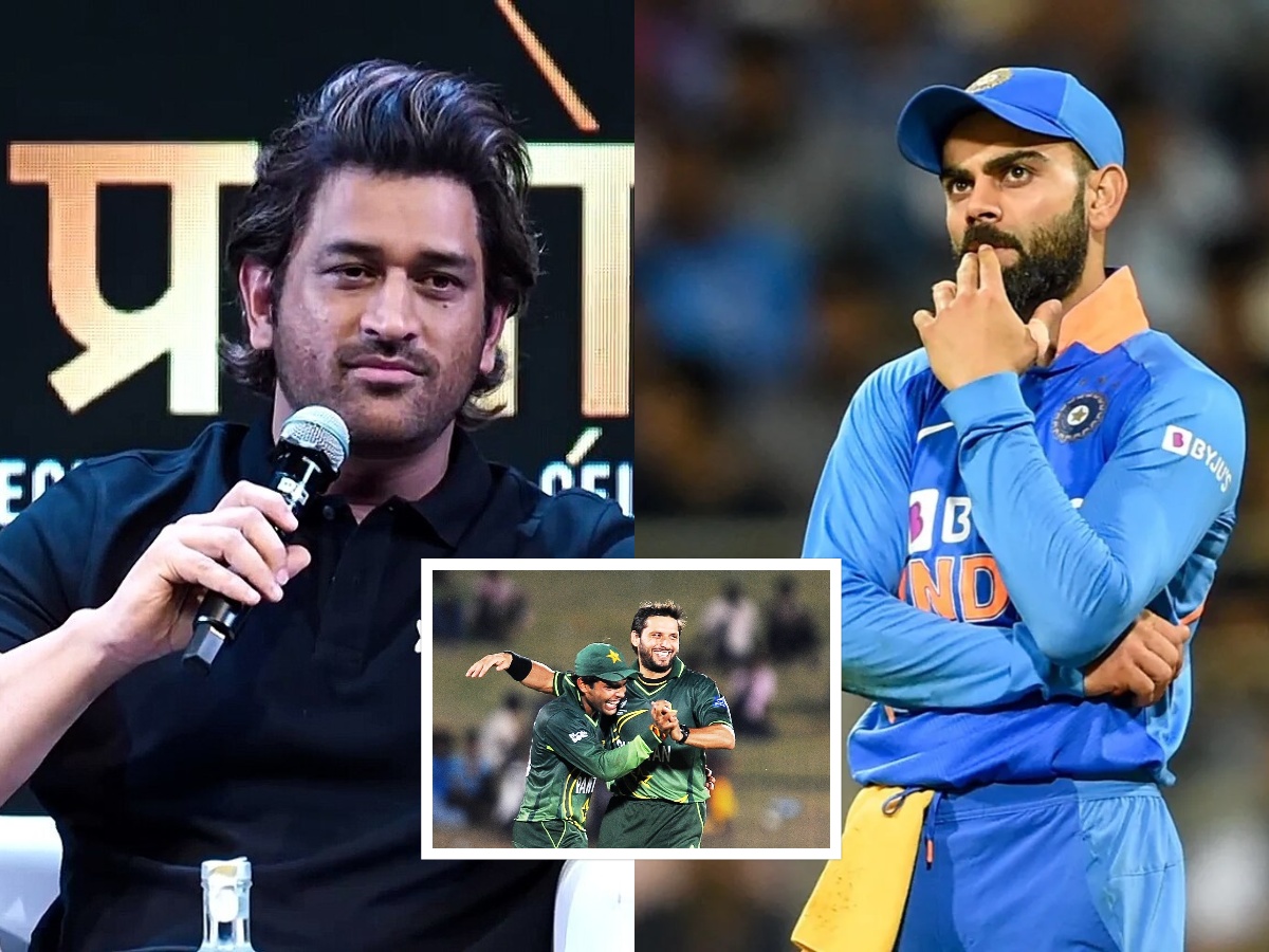 'कोहलीला संघातून बाहेर काढ'; संघाच्या मॅनेजरचा आदेश ऐकताच धोनी म्हणाला, 'एक काम करा माझं...'; पाकिस्तानच्या खेळाडूचा खुलासा 'कोहलीला संघातून बाहेर काढ'; संघाच्या मॅनेजरचा आदेश ऐकताच धोनी म्हणाला, 'एक काम करा माझं...'; पाकिस्तानच्या खेळाडूचा खुलासा