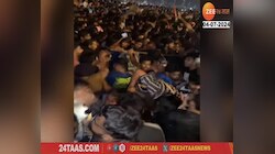 VIDEO : गर्दीत बेशुद्ध झालेल्या चाहतीला वाचवण्यासाठी धावले मुंबई पोलीस अन्...