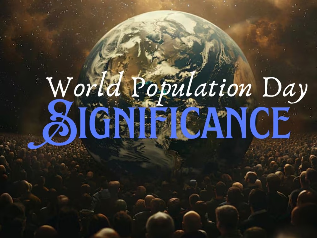 World Population Day 2024 History And Population Marathi News