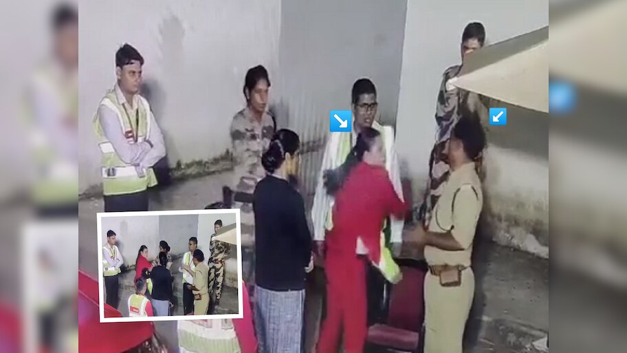 विमानतळाचा गेट, शाब्दिक वाद, SpiceJet कर्मचारी अन् CISF अधिकाऱ्याच्या ...