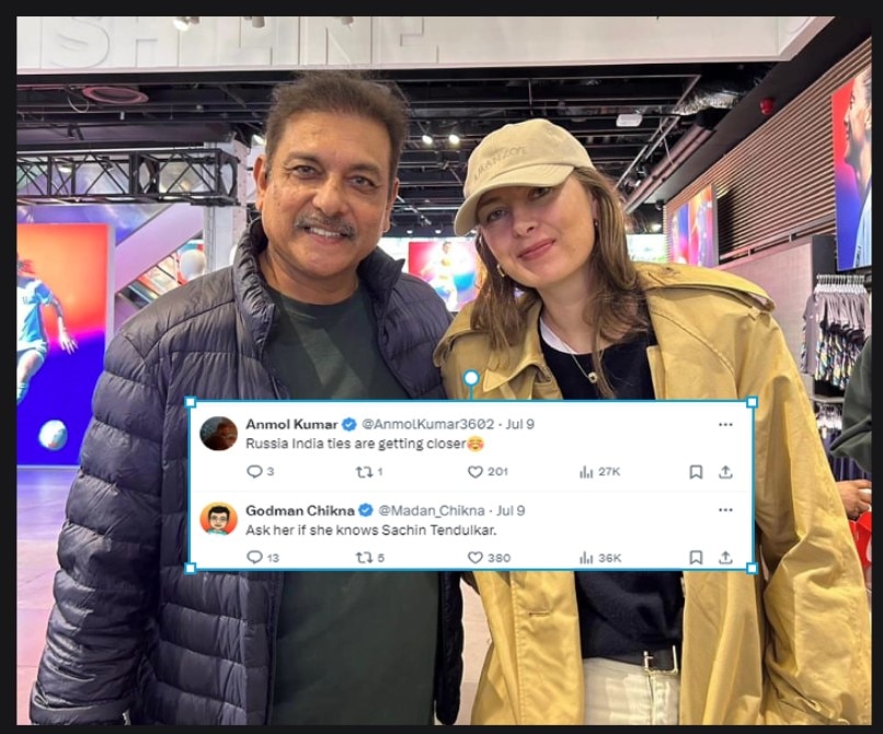 maria sharapova Ravi Shastri