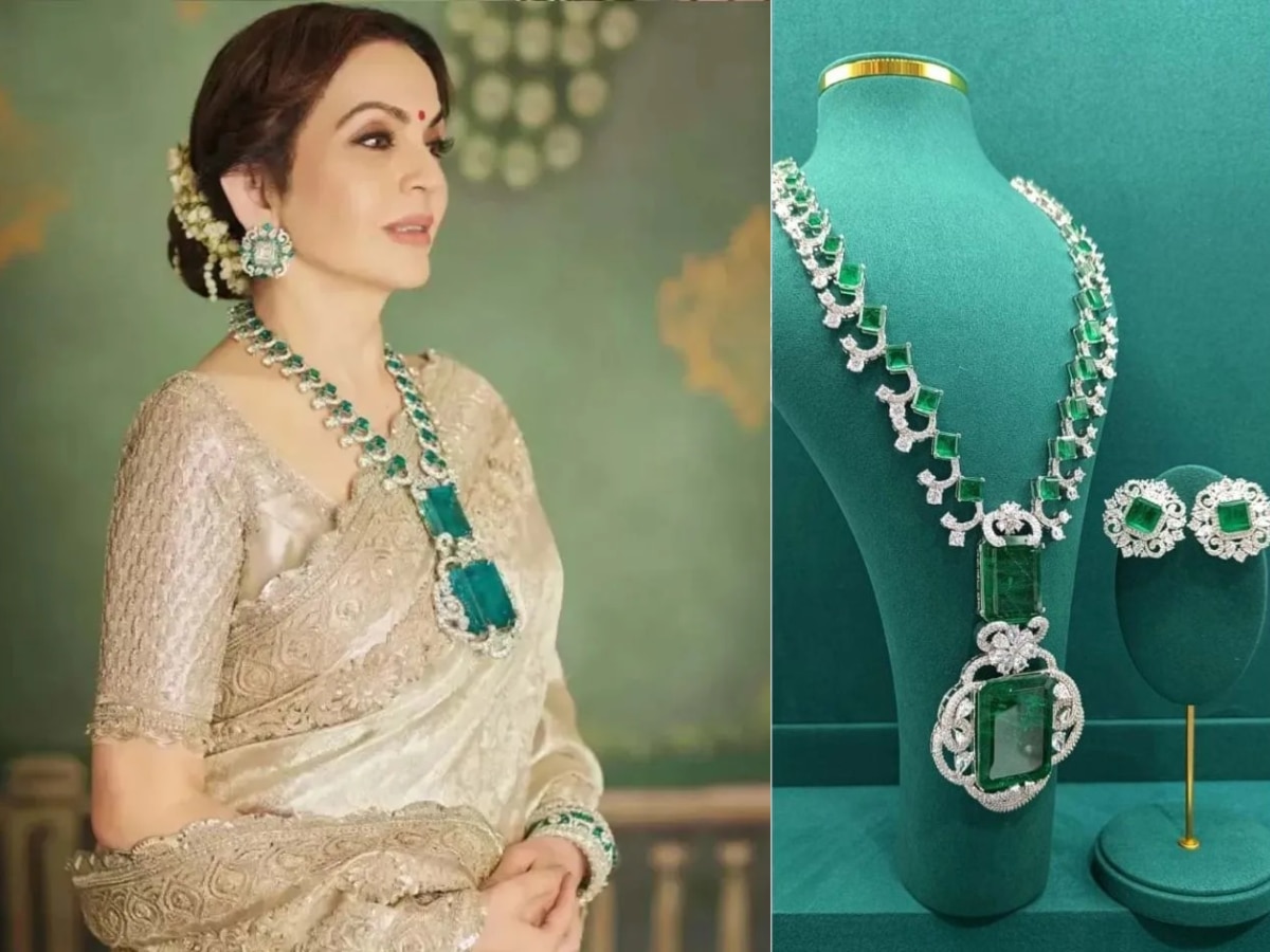 Nita Ambani Jewelry Collection Anant Radhika Wedding Marathi News