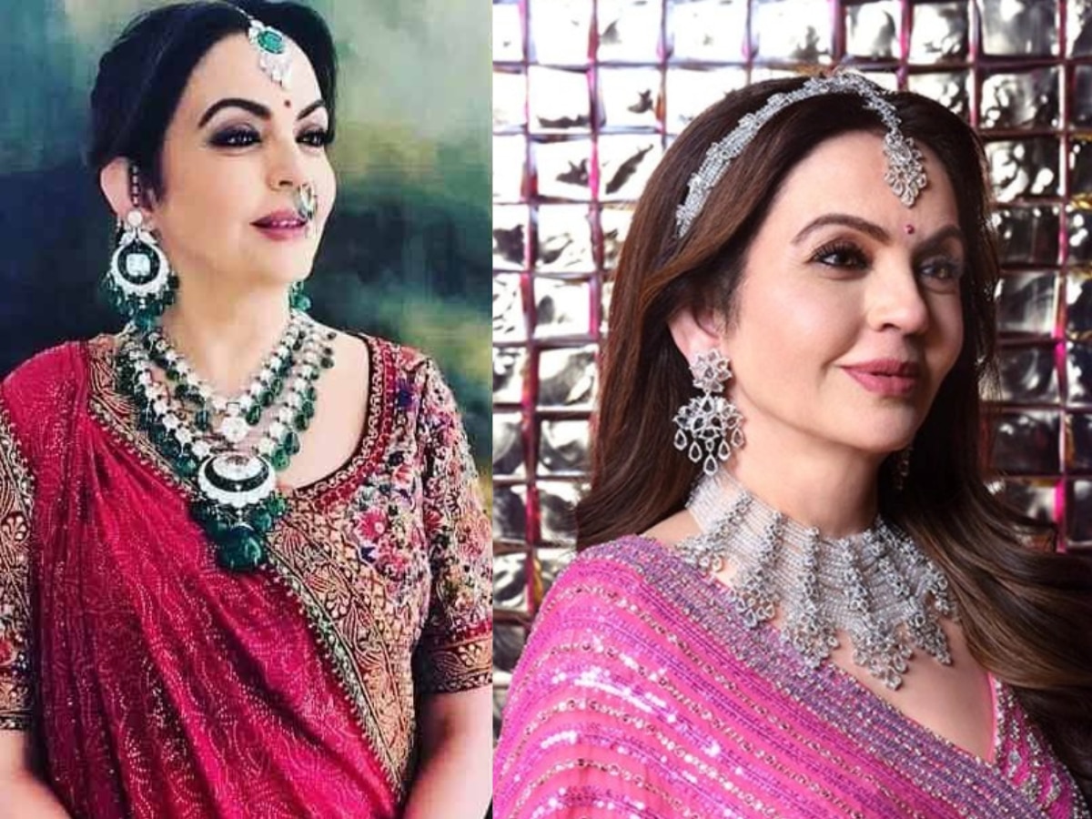 Nita Ambani Jewelry Collection Anant Radhika Wedding Marathi News