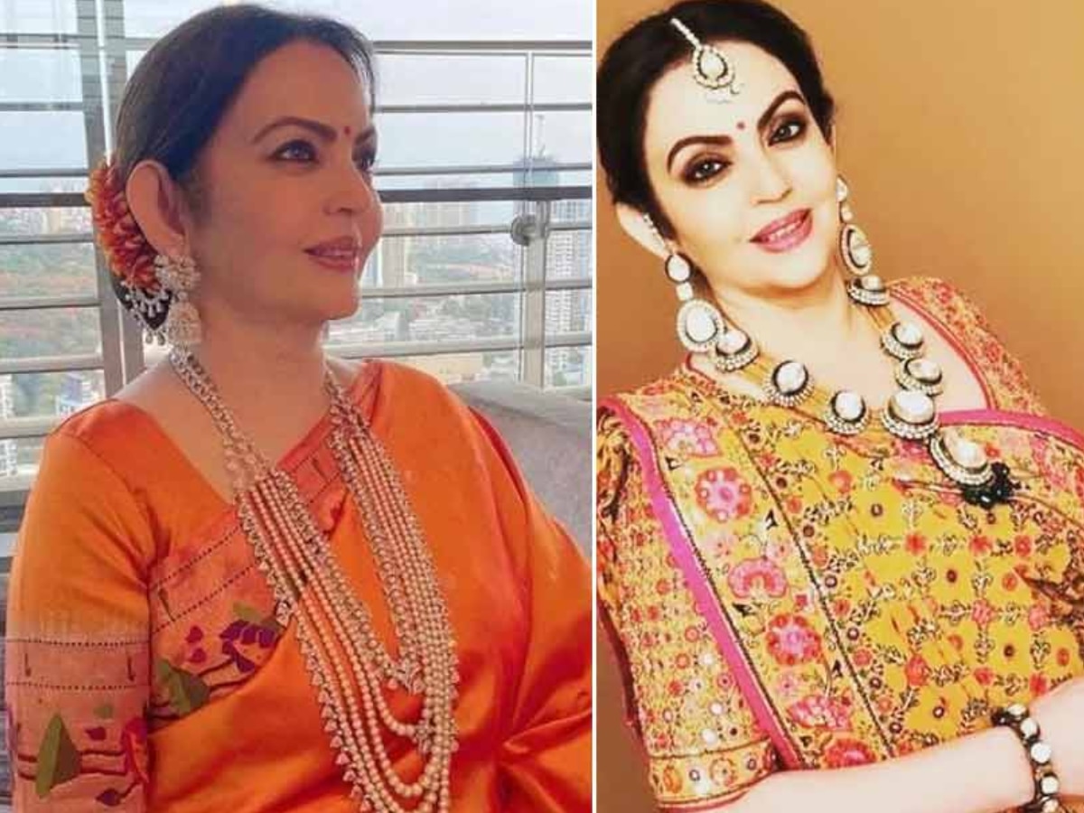 Nita Ambani Jewelry Collection Anant Radhika Wedding Marathi News