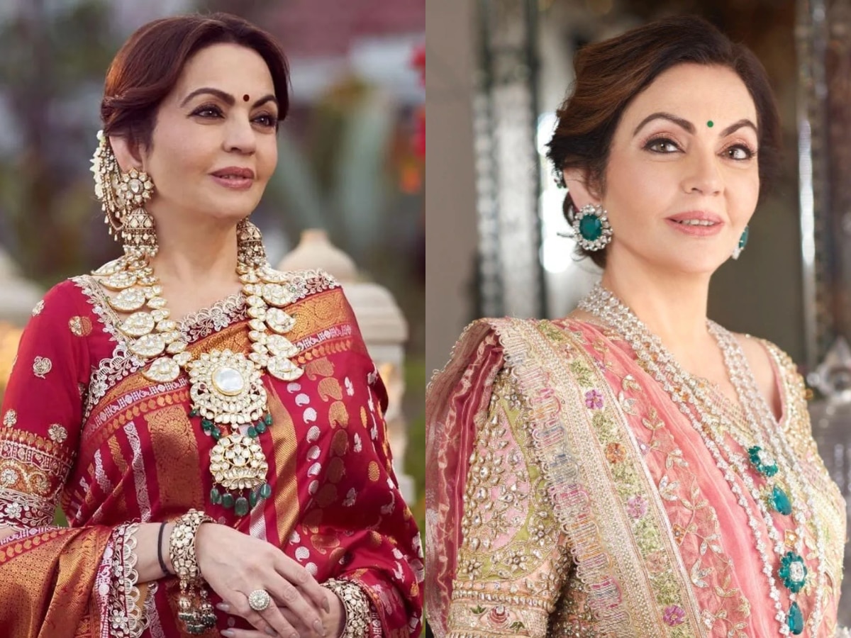 Nita Ambani Jewelry Collection Anant Radhika Wedding Marathi News