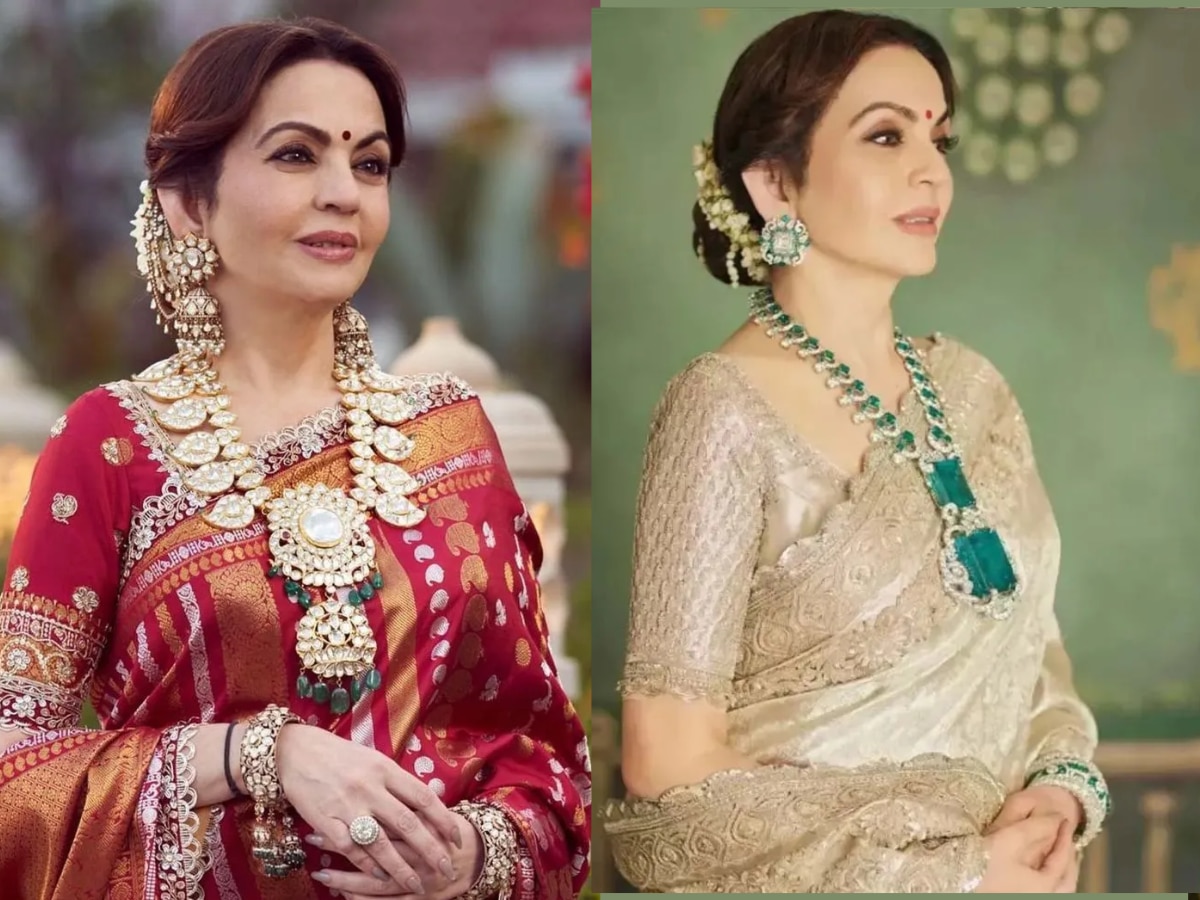 Nita Ambani Jewelry Collection Anant Radhika Wedding Marathi News