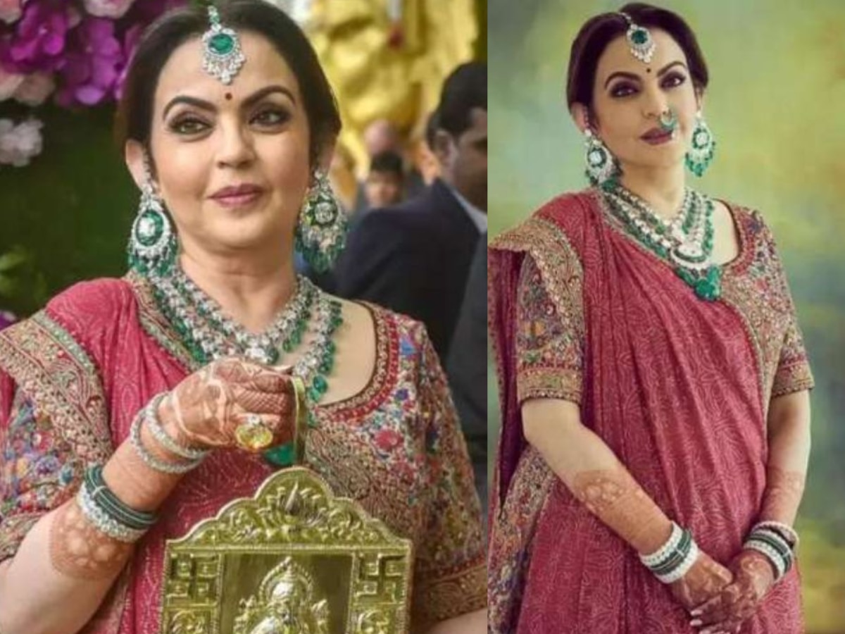 Nita Ambani Jewelry Collection Anant Radhika Wedding Marathi News