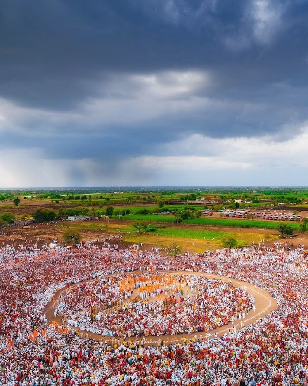 Ashadhi Ekadashi 2024 best photos status ringan drone shots