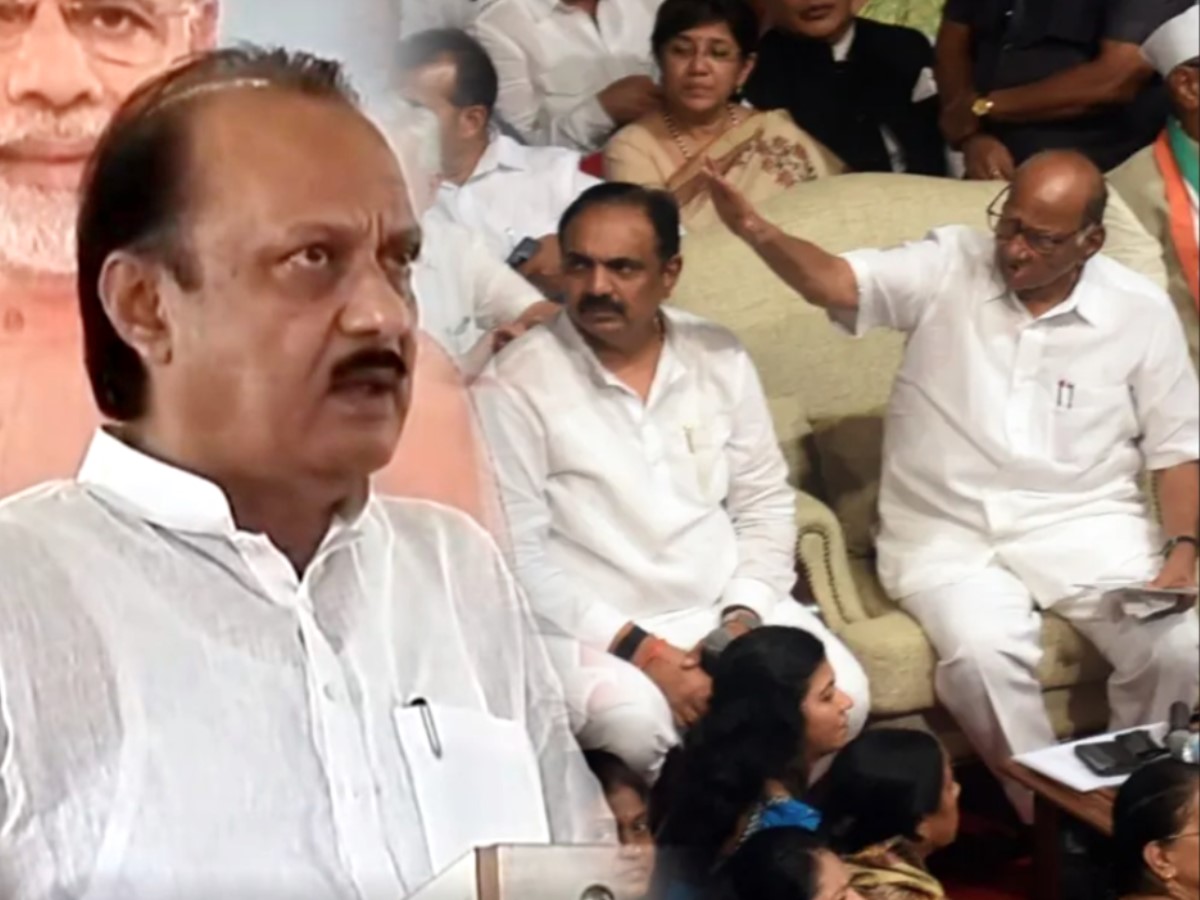 अजित पवारांना मोठ्या पवारांकडून बालेकिल्ल्यातच धक्का! म्हणे, 'ये तो सिर्फ...' अजित पवारांना मोठ्या पवारांकडून बालेकिल्ल्यातच धक्का! म्हणे, 'ये तो सिर्फ...'