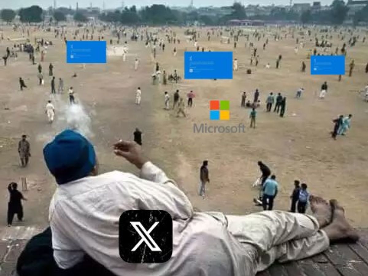 Microsoft Global Outage Netizens Share Hilarious memes viral on Social Media