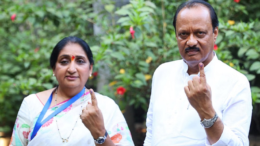 Ajit pawar birthday deputy cm gets best wish from wife mp sunetra pwar shares photo 