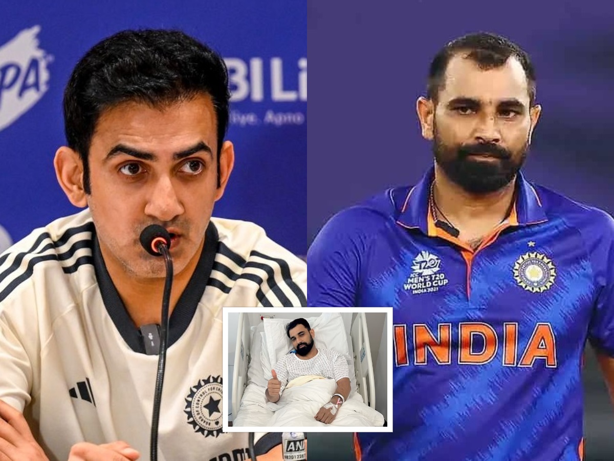 मोहम्मद शमी संघात परतणार का? गौतम गंभीरने स्पष्ट केलं, म्हणाला, 'मला आधी...' मोहम्मद शमी संघात परतणार का? गौतम गंभीरने स्पष्ट केलं, म्हणाला, 'मला आधी...'