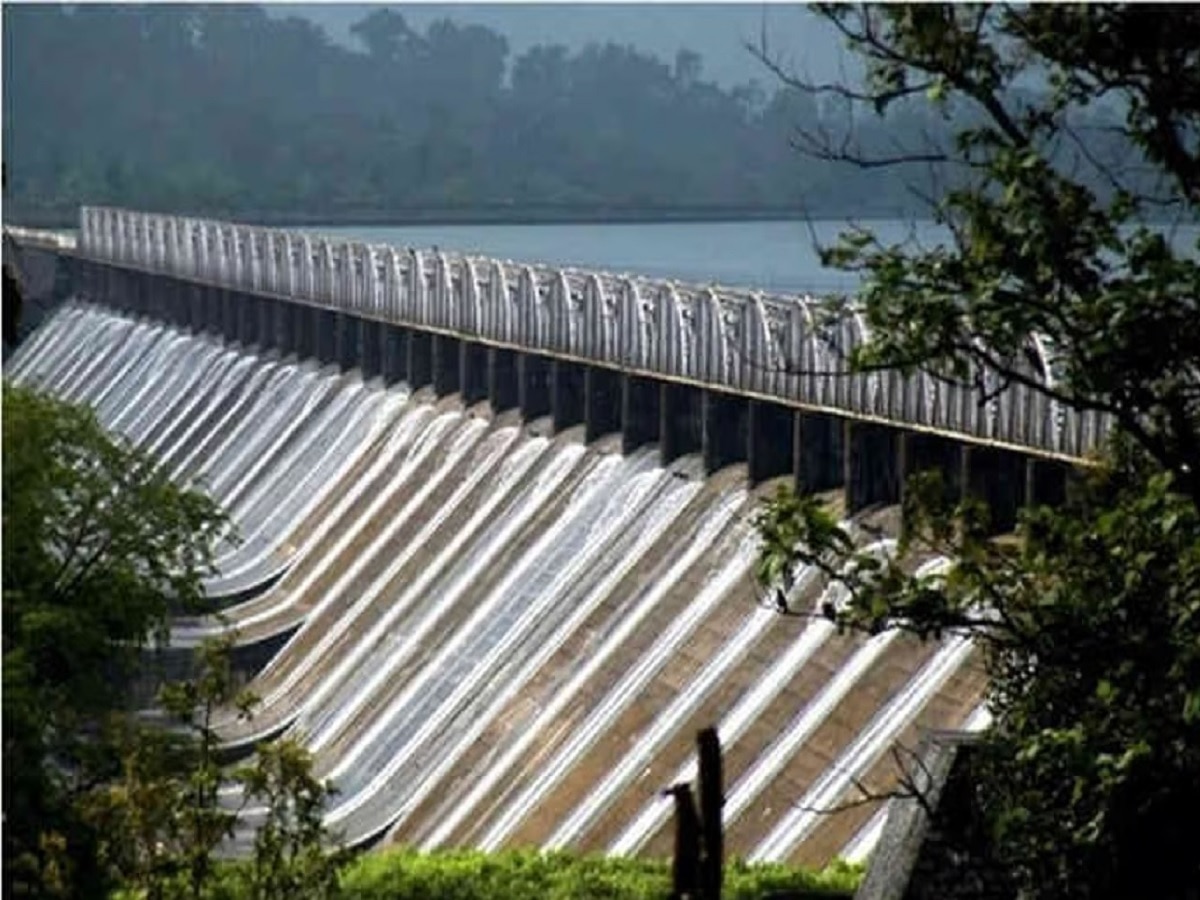 मुंबईला पाणीपुरवठा करणारं तानसा धरण शंभर टक्के भरलं; वर्षभराची चिंता ...