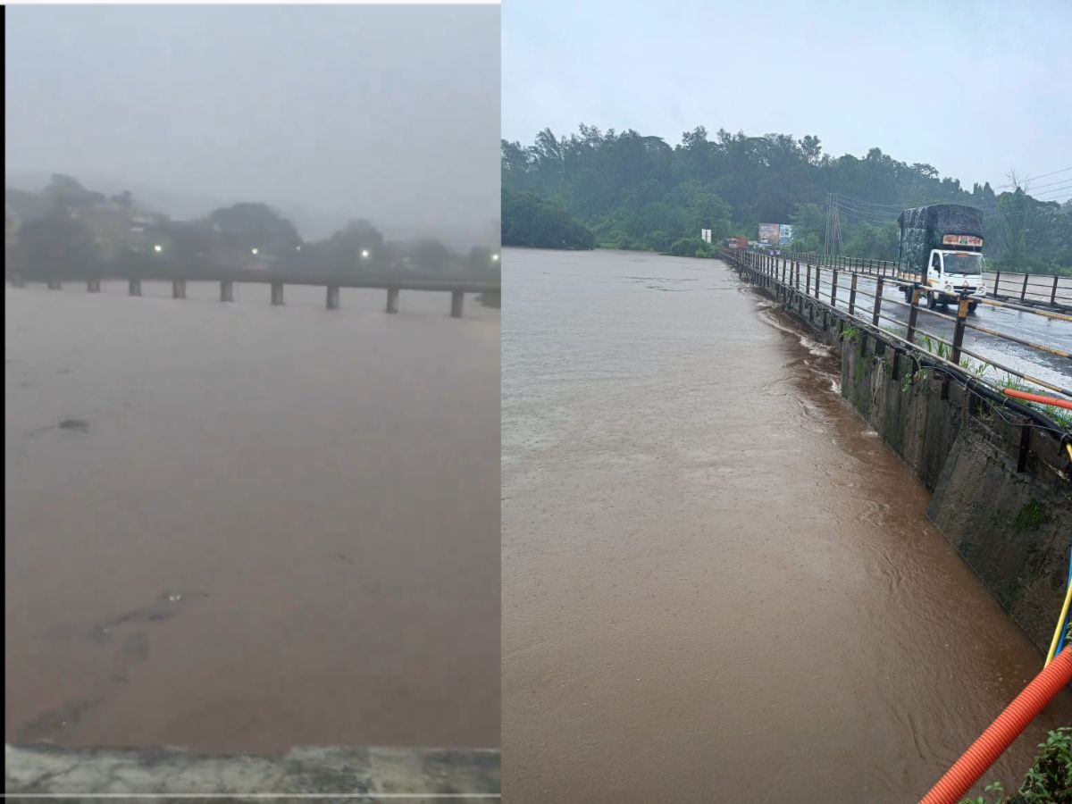 Maharashtra Rain Alert Heavy Rain in Pune Mumbai Thane Raigad Palghar Waterlogging Landslide Latest Photos