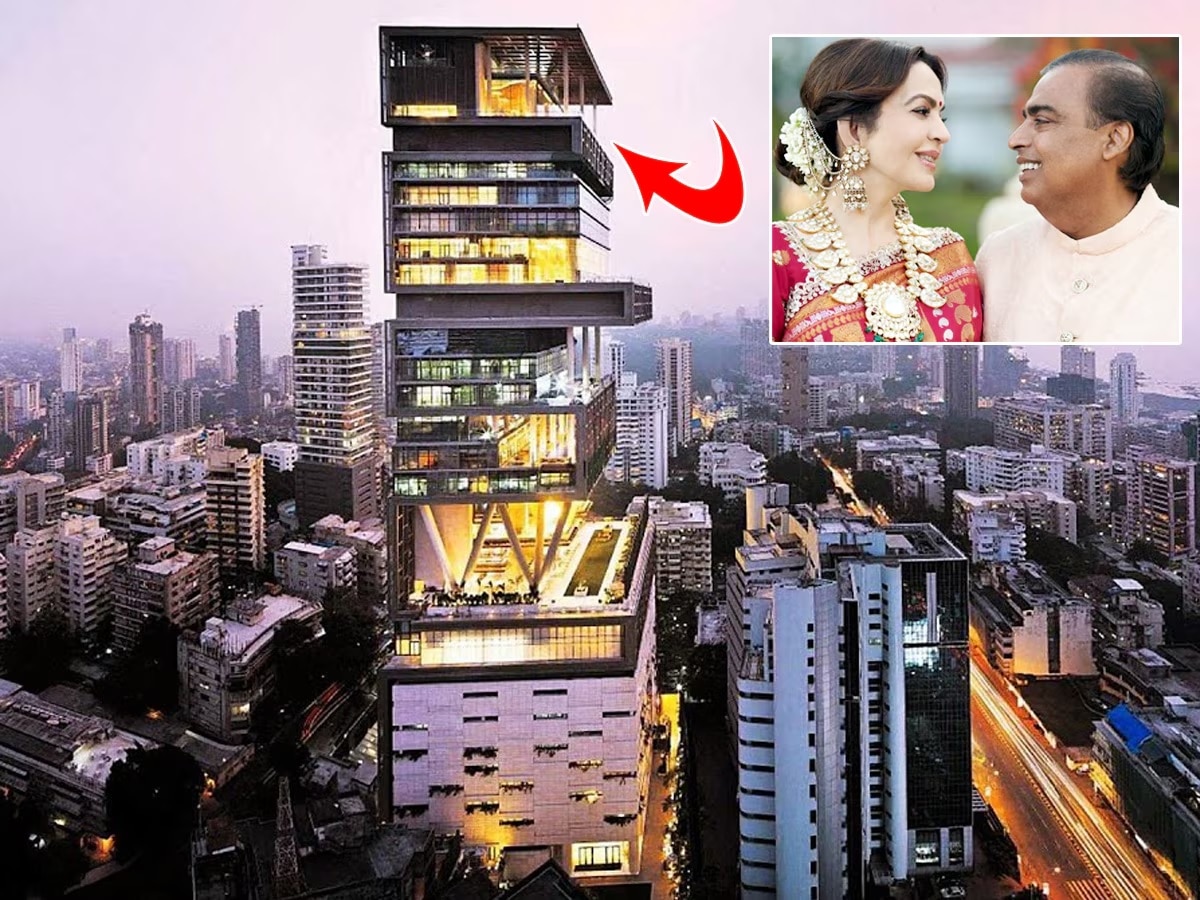 Antilia च्या 26 व्या मजल्यावर का राहतात मुकेश आणि नीता अंबानी? title=