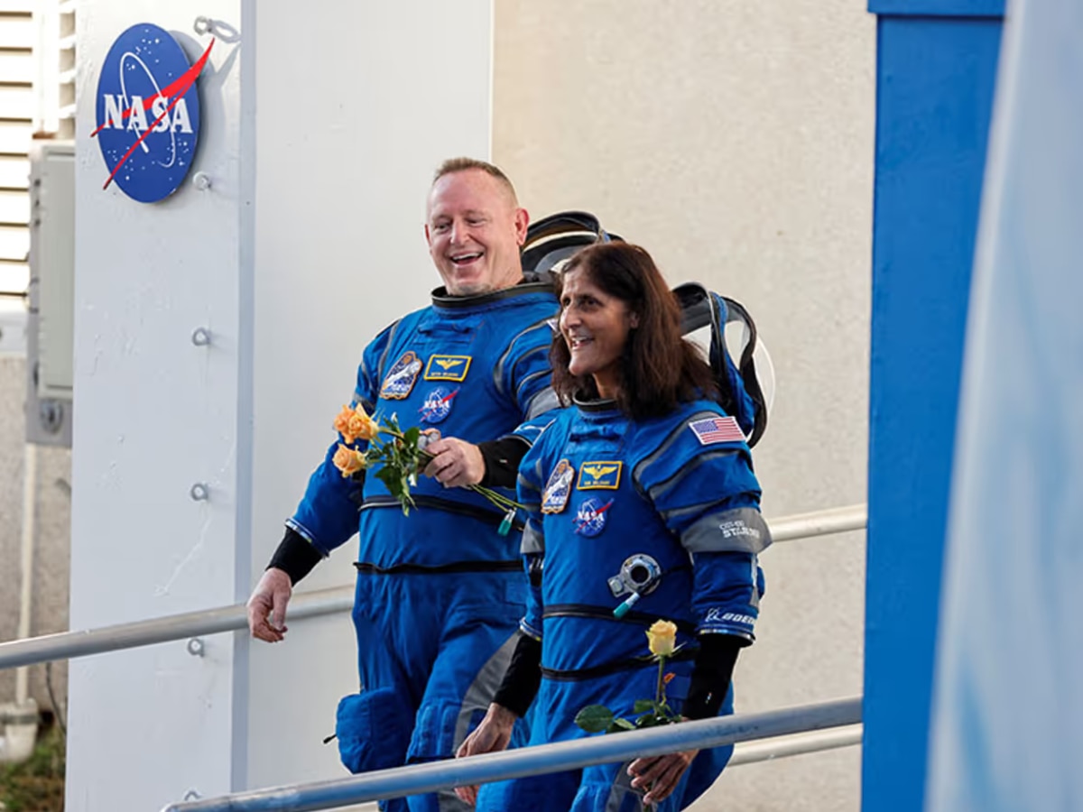 Sunita Williams Possibility return from space NASA Options world Marathi News 